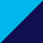 Cyan and Navy