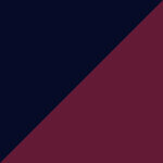 Navy and Maroon