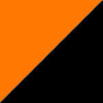 Orange and Black