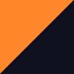 Orange and Navy